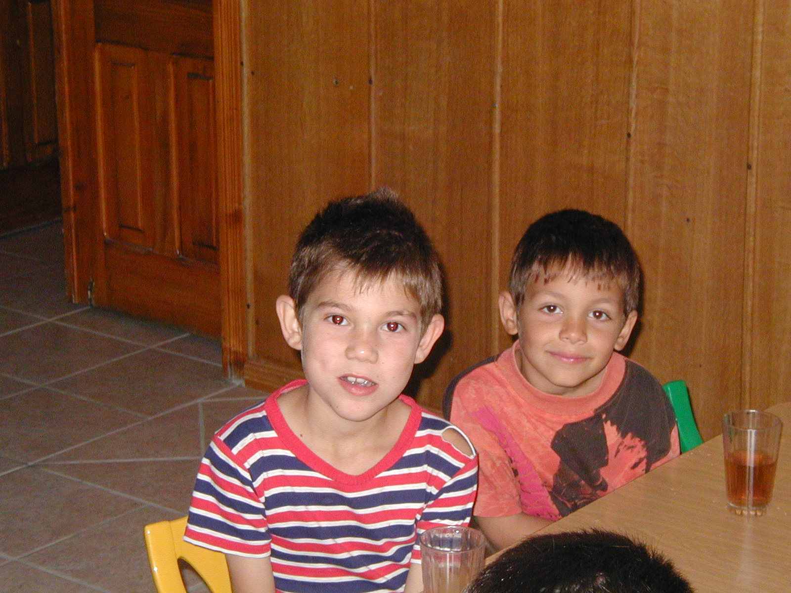 Children at the oprhanage in Dornesti.